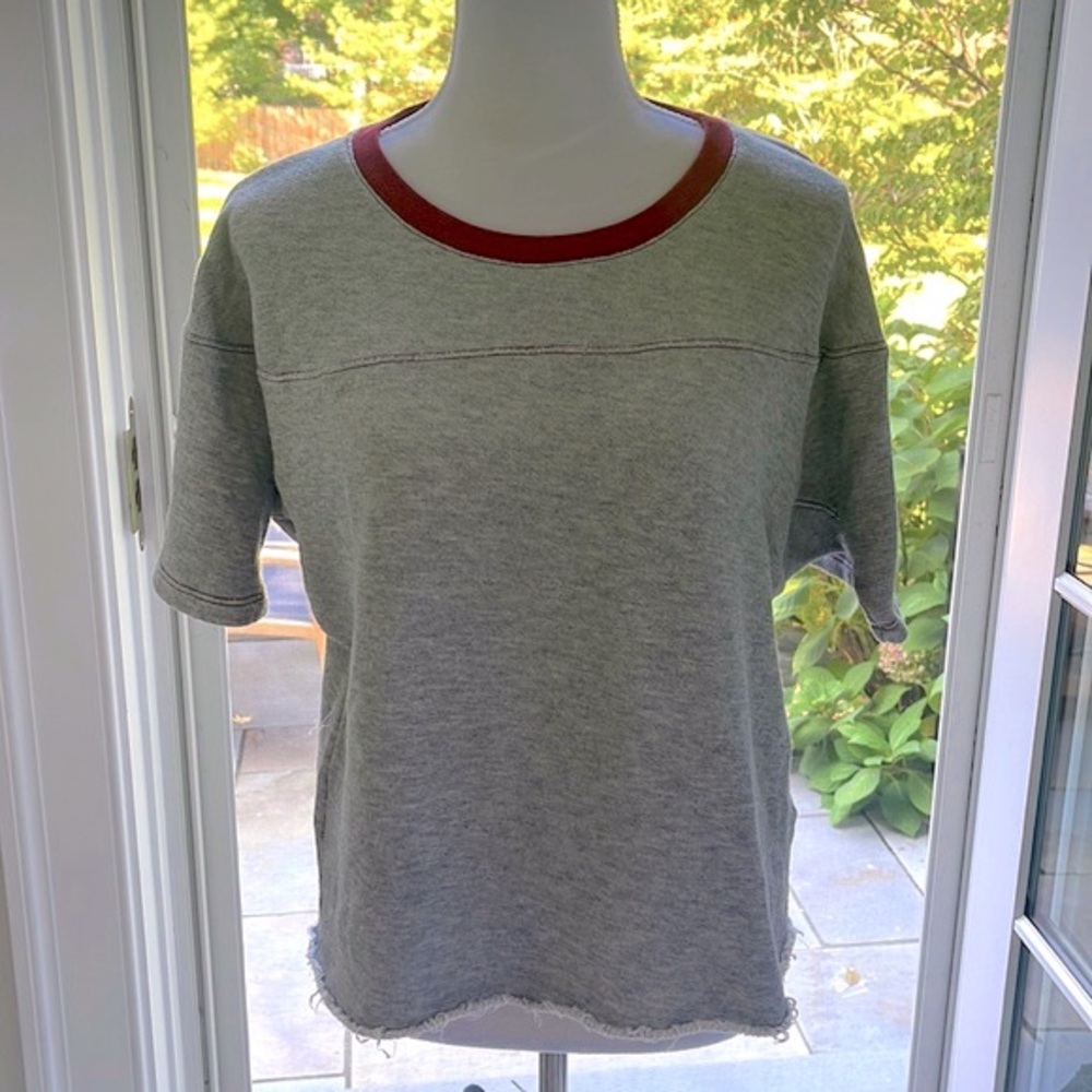 Current /Elliott Cheerleader Sweat Tee sweatshirt
